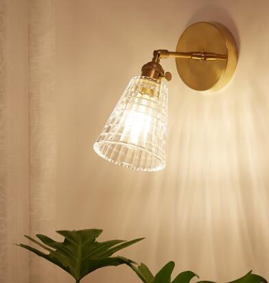 Vintage Glass Wall Light - Nordic Side - 