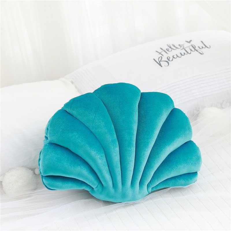 Shell Velvet Shell Cushion - Glam Decor