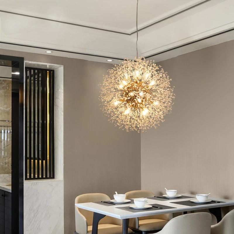 Collores Crystal Sphere Pendant Light