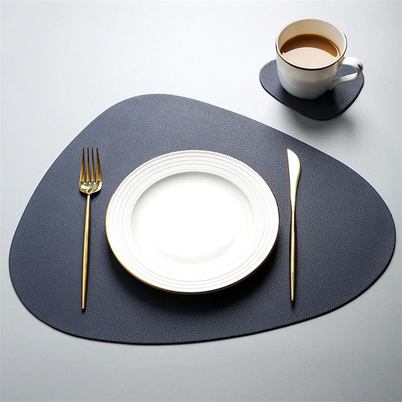 Placemat Leather Placemat Set - Water Resistant