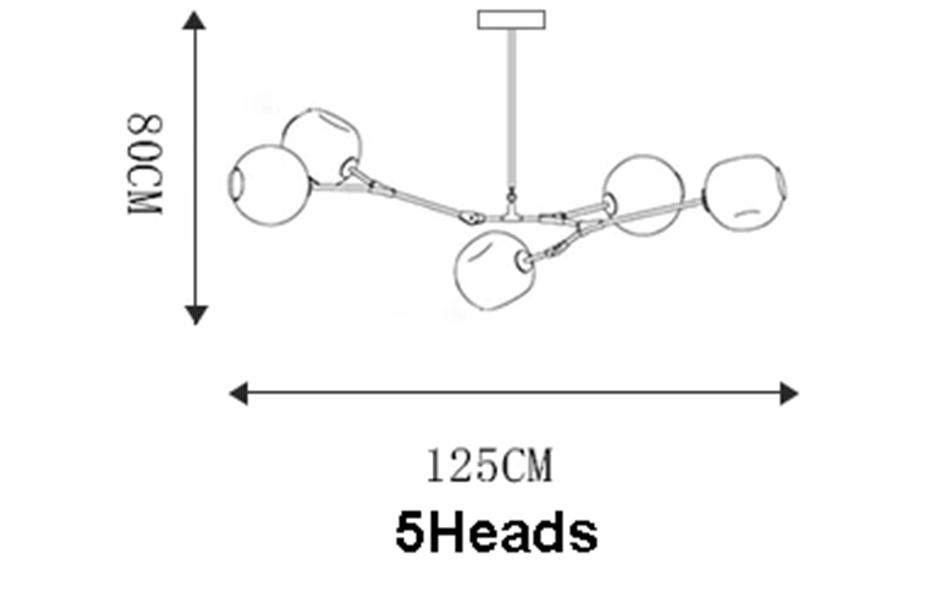 Ursa - Nordic Side - chandelier