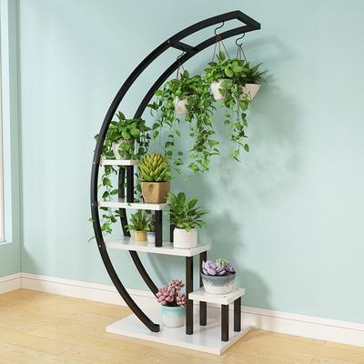 Elise - Decorative Crescent Plant Stand - Nordic Side - 