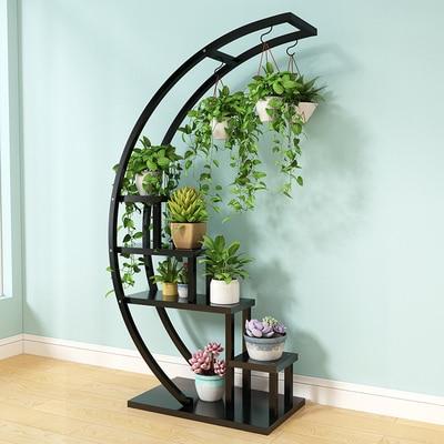 Elise - Decorative Crescent Plant Stand - Nordic Side - 