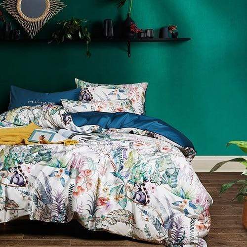 Good Vibrations Duvet Cover Set (Egyptian Cotton) - Nordic Side - bed, bedding