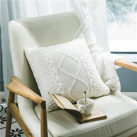 Nordic Style Knitted Cushion Cover - Nordic Side - 