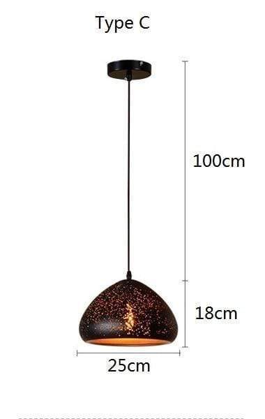 Carved Pendant Light - Nordic Side - lighting, pendant light