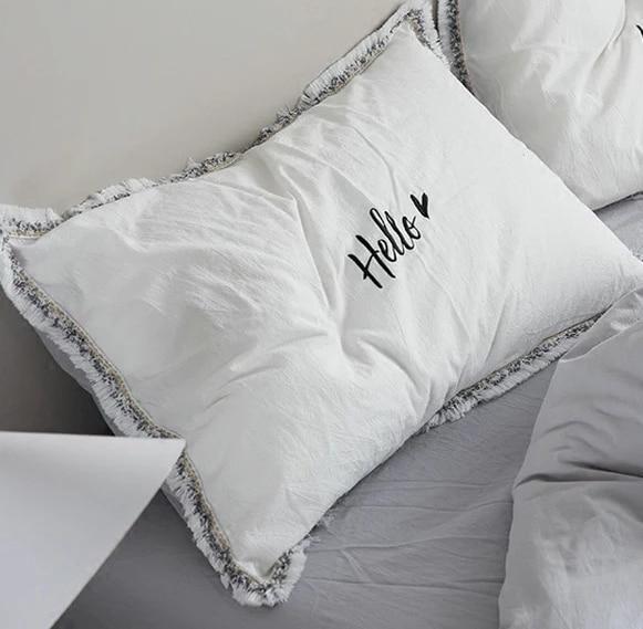 Hello Beautiful Bedding Pillow Case - Nordic Side - not-hanger