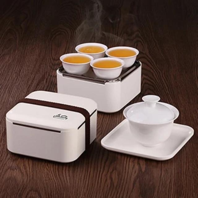 Ifeoma - Creative Portable Ceramic Tea Set - Nordic Side - 