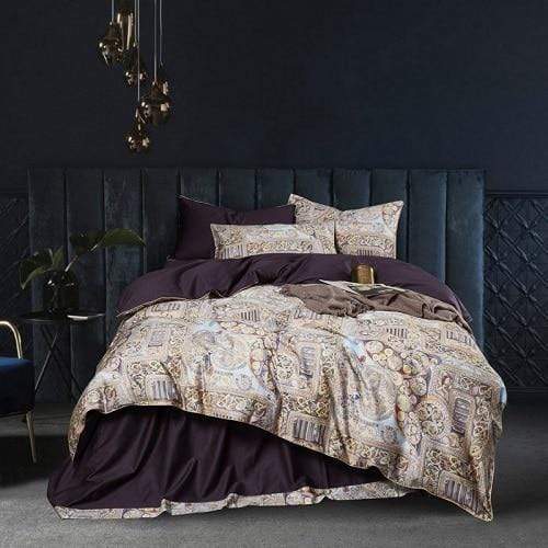 Good Vibrations Duvet Cover Set (Egyptian Cotton) - Nordic Side - bed, bedding