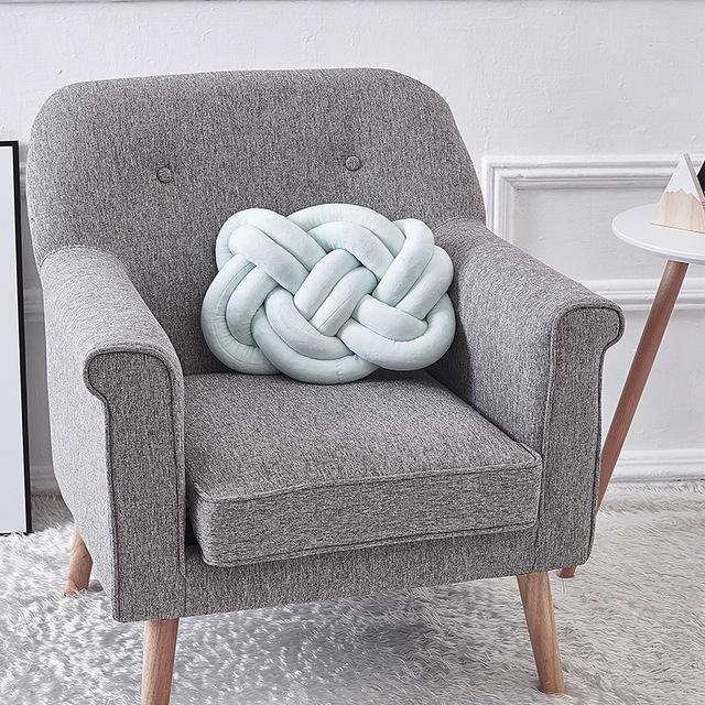 Infinity Knot Pillow - Nordic Side - Cozy, Living Room, not-hanger, Pillows