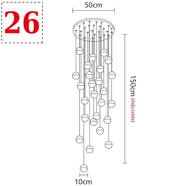 Modern Cluster Pendant Light - Nordic Side - Lightning