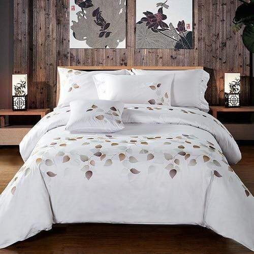 Change the Same Duvet Cover Set (Egyptian Cotton) - Nordic Side - bed, bedding, duvet