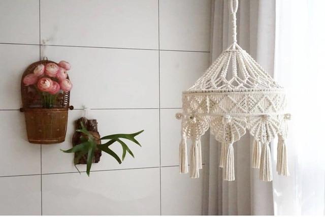 Regal MacramÃ© Chandelier Cover - Nordic Side - MacramÃ©, not-hanger