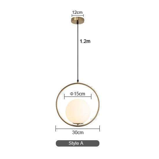 Nordic Shapes Pendant Light - Nordic Side - lighting, Pendant Lights