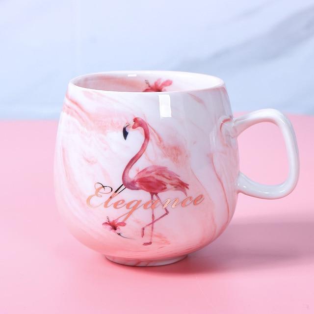 Flamingo Elegant Flamingo Ceramic Mug