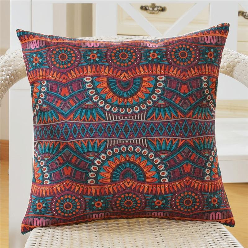 Bohemian Ethnic Cushion Cover - Nordic Side - 